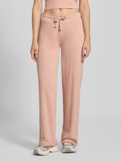 Review Sweatpants mit elastischem Bund Altrosa 4