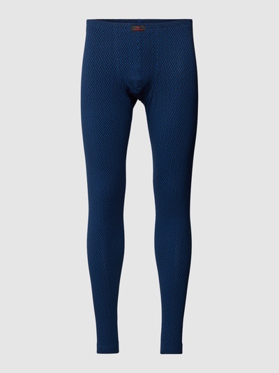 GÖTZBURG 1889 Leggings mit Allover-Muster Modell 'X-LASTIC' Blau 1