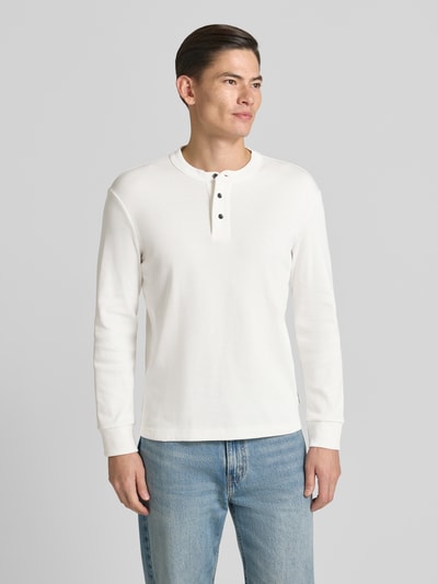 ARMANI EXCHANGE Sweatshirt met ribboorden Offwhite - 4