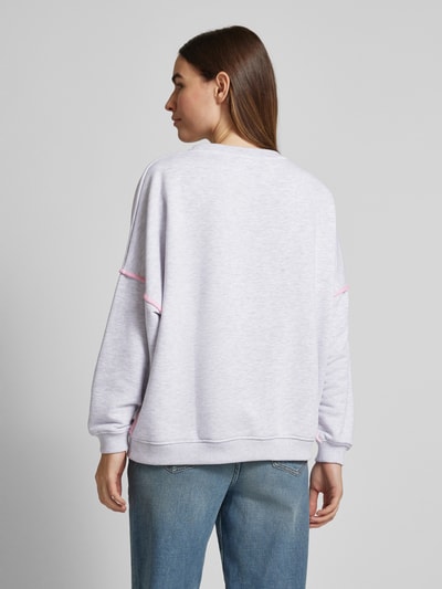 miss goodlife Sweatshirt mit Motiv-Print Hellgrau Melange 5