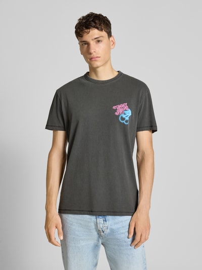 Tommy Jeans Regular Fit T-Shirt aus reiner Baumwolle Black 5