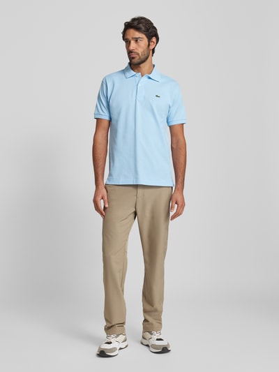 Lacoste Regular Fit Poloshirt mit Label-Patch Hellblau 1