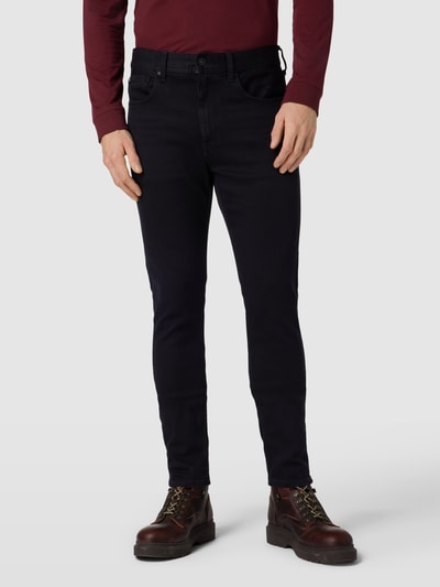 Tommy Hilfiger Slim fit jeans in 5-pocketmodel, model 'HOUSTON' Zwart - 4