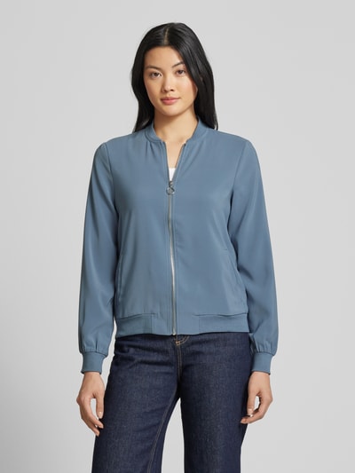 Vero Moda Regular Fit Blouson mit Stehkragen Modell 'COCO' Blau 4