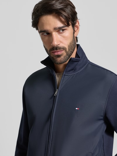 Tommy Hilfiger Regular fit blouson van katoenmix  Marineblauw - 3