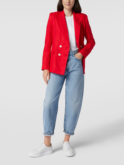 Mango Blazer mit Reverskragen Rot 1