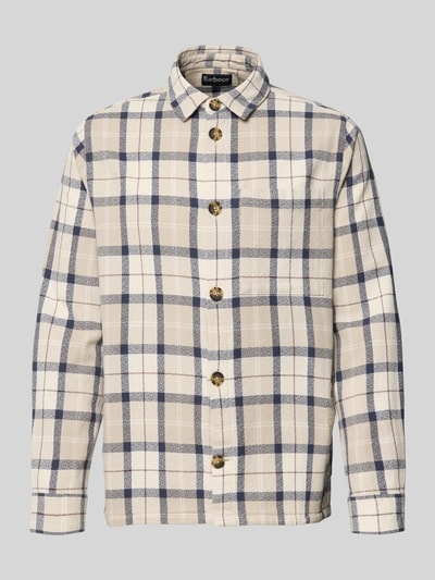 Barbour Regular Fit Hemdjacke aus reiner Baumwolle Modell 'VENNEL' Beige 2