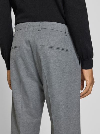 CINQUE Low Waist Business-Hose mit Bundfalten Silber 3
