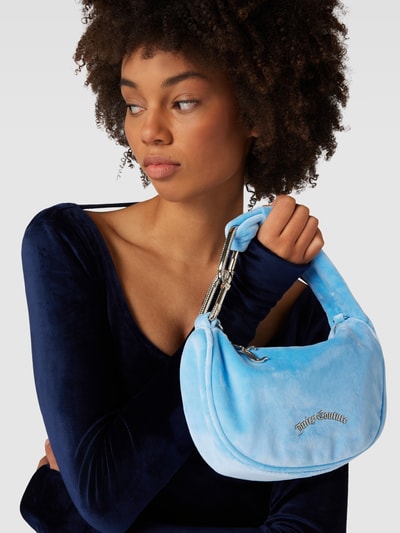 Juicy Couture Handtas met labeldetail, model 'BLOSSOM' Lichtblauw - 1