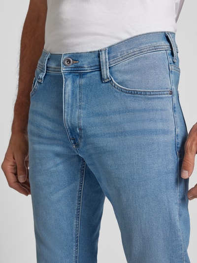 Mustang Slim fit jeans in 5-pocketmodel, model 'OREGON' Jeansblauw - 3