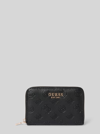 Guess Portemonnaie mit Label-Detail Modell 'PHOEBE' Black 1