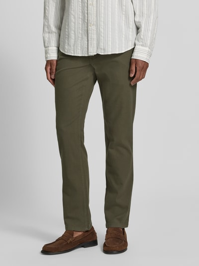 Christian Berg Men Jeansy o kroju slim fit w 5 kieszeni Trzcinowy 4