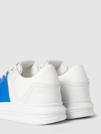 Guess Sneakers met contrastgarnering, model 'VIBO' Wit - 3