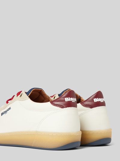 Blauer USA Sneaker mit Label-Print Modell 'MURRAY' Weiss 2