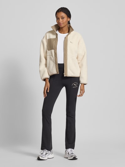 PUMA T-shirt met labelstitching Wit - 1