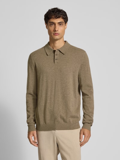 Christian Berg Men Strickpullover aus reinem Kaschmir Hazel Melange 4