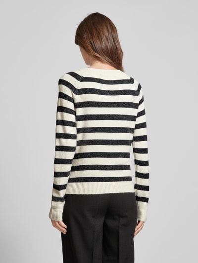 Vero Moda Langärmeliger Strickpullover Modell 'DOFFY' Beige 5