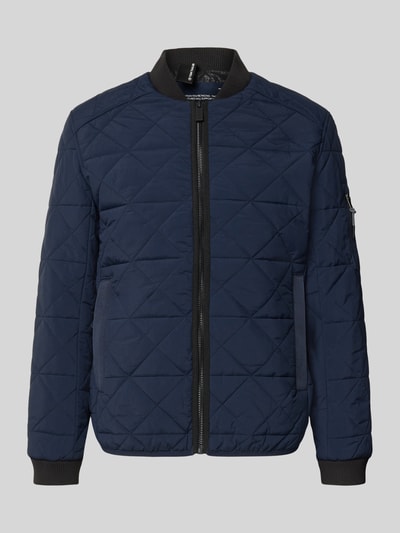 Tom Tailor Regular Fit Bomberjacke mit Ärmeltasche Marine 2