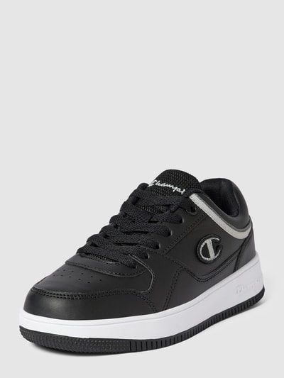 CHAMPION Sneaker mit Label-Details Modell 'REBOUND' Black 1