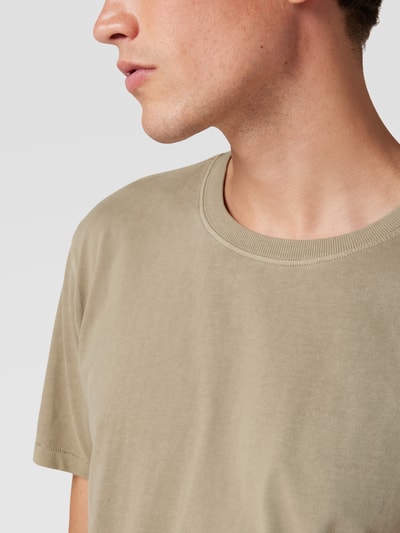 Cinque T-Shirt mit Label-Details Taupe 3