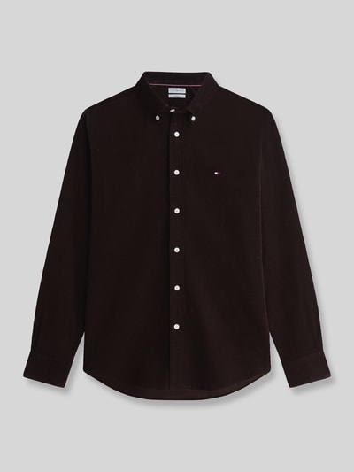 Tommy Hilfiger Regular Fit Freizeithemd aus reiner Baumwolle Mittelbraun 2