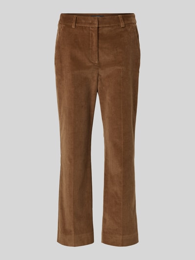 Weekend Max Mara High waist coduroy broek, model 'MARRUCA' Hazelnoot - 2