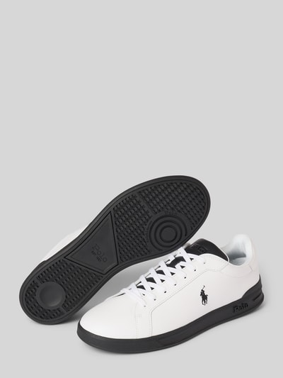 Polo Ralph Lauren Sneakersy z wyhaftowanym logo Biały 4