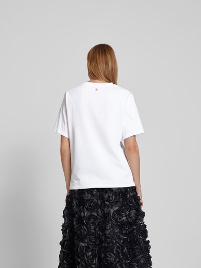 Victoria Beckham T-Shirt mit Statement-Print Weiss 5