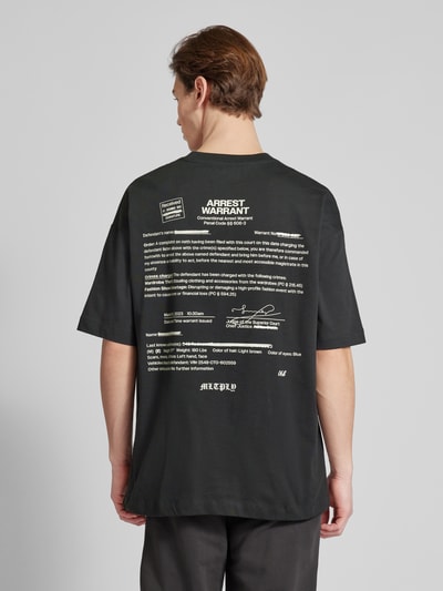 Multiply Apparel Oversized T-Shirt mit Rundhalsausschnitt Black 5