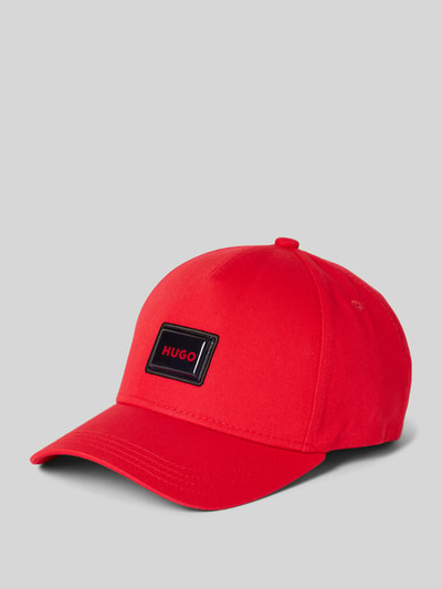 HUGO Basecap mit Label-Badge Modell 'Jude' Rot 1