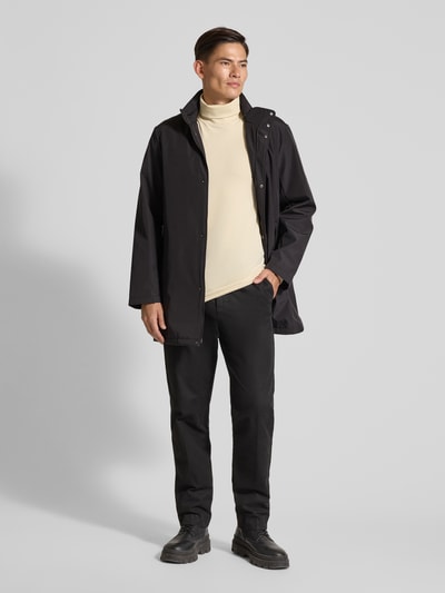 ARMANI EXCHANGE Trenchcoat met opstaande kraag Zwart - 1