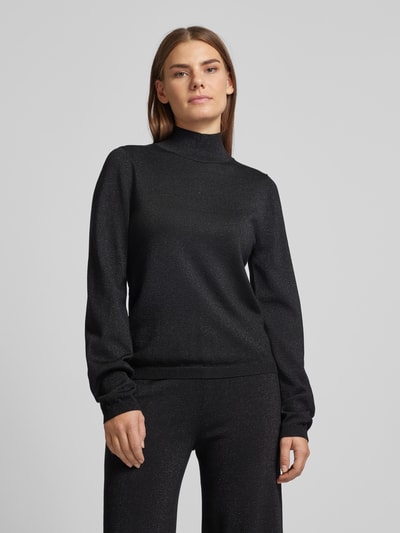 LOLLYS LAUNDRY Strickpullover mit Turtleneck Modell 'Beaumont' Black 4