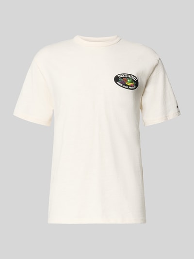 Tommy Jeans relaxed fit T-shirt van puur katoen Offwhite - 2