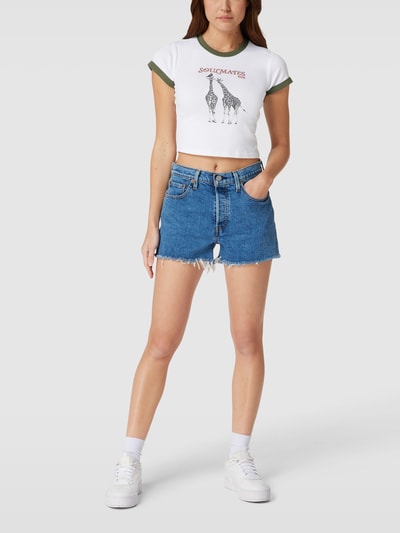 Levi's® T-Shirt mit Label- und Motiv-Print Modell 'GRAPHIC' Weiss 1