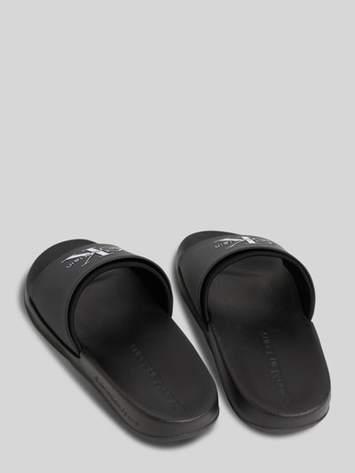CK Calvin Klein Badslippers met logoprint Zwart - 2