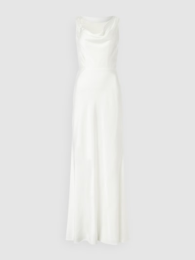 Mascara Brautkleid aus Satin  Offwhite 1