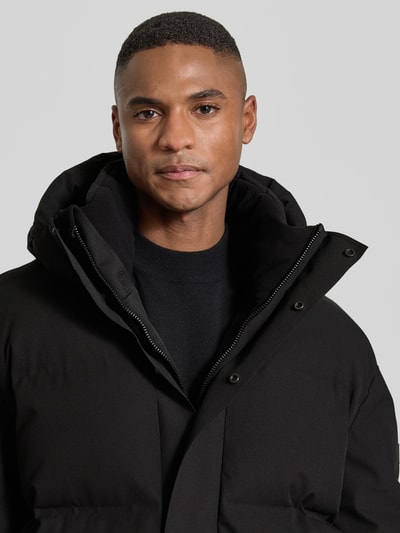 Cinque Steppmantel mit Kapuze Black 3