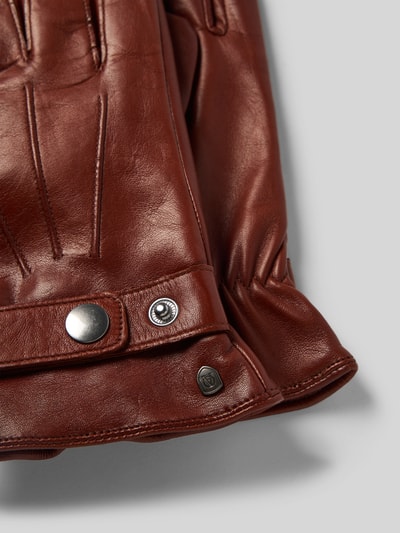 Akaroa Handschoenen met touchscreenfunctie, model 'RON' Cognac - 2