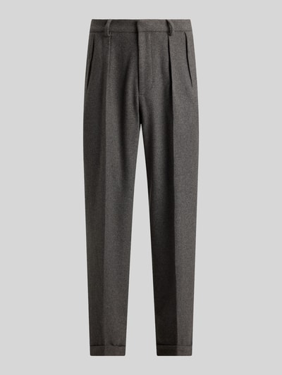 Polo Ralph Lauren Bundfaltenhose aus Wolle mit Bundfalte Hellgrau Melange 2
