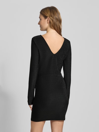 ONLY Tailliertes Cocktailkleid in Wickel-Optik Modell 'RICH' Black 5