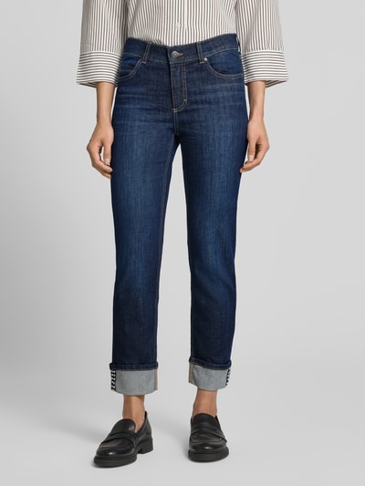 ANGELS jeansy o kroju slim fit z mieszanka bawełny model 'Cira Glow' Jeansowy niebieski 4