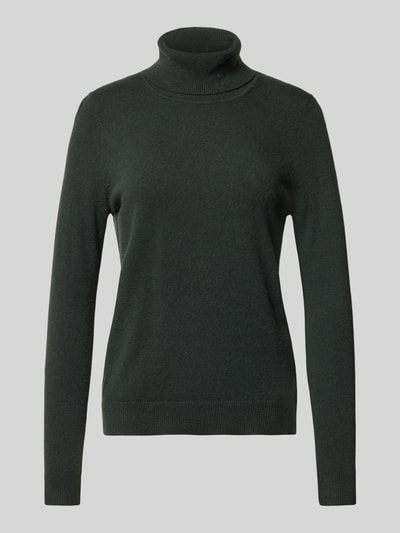 Christian Berg Woman Gebreide pullover van puur kasjmier Donkergroen - 2