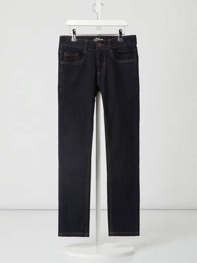 s.Oliver RED LABEL Jeans met reguliere pasvorm en stretch Jeansblauw - 1