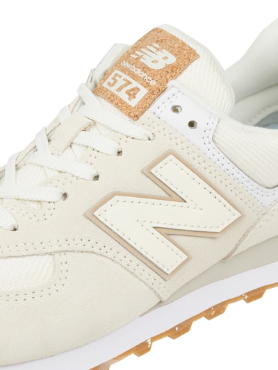 New balance beige leder sale