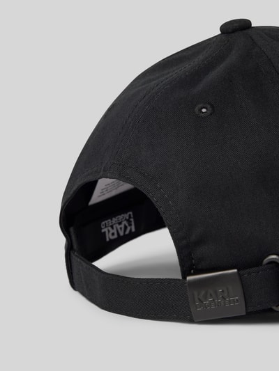 Karl Lagerfeld Basecap mit Label-Print Black 3