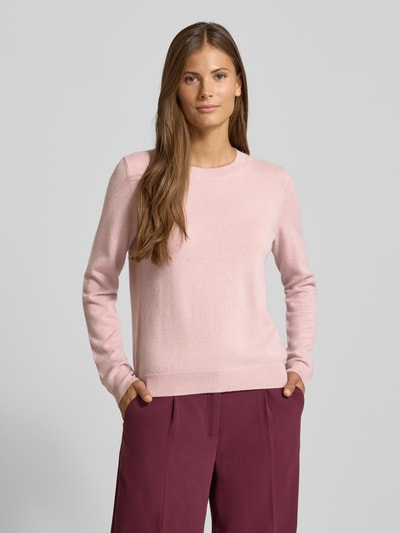 Christian Berg Woman Gebreide pullover van puur kasjmier Lichtroze - 4