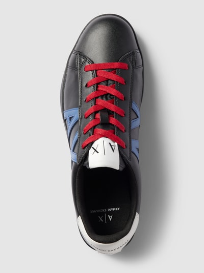 ARMANI EXCHANGE Sneakers met labeldetails Zwart - 4