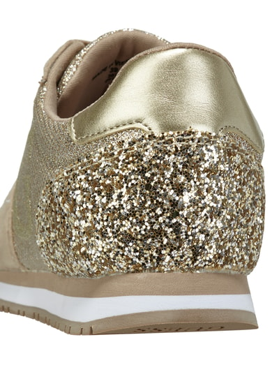 Guess Sneaker mit Effektgarn und Glitter-Effekt Gold 2