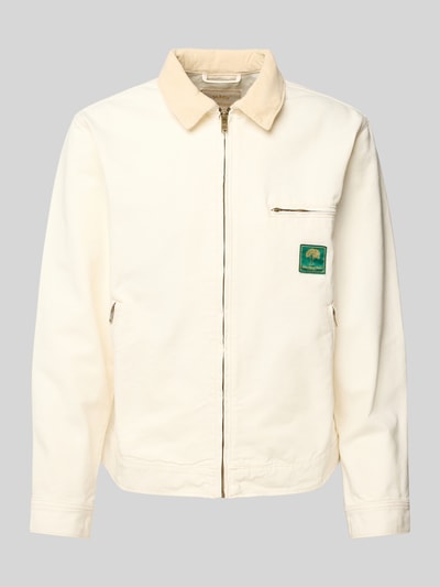 BLKVIS Jacke mit Reißverschlusstaschen Modell 'ORIGINALS WORKWEAR' Offwhite 2
