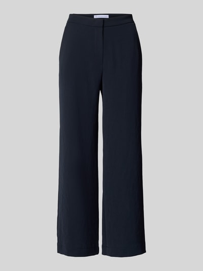 Productfoto, Hose met steekzakken model 'PALINA 6/8' van Raffaello Rossi, verkorte fit, zwart, gladde structuur, damesbroek